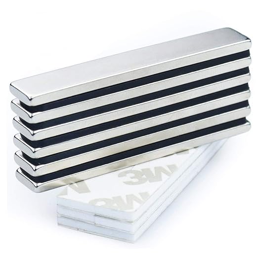 Imanes de barra de neodimio resistentes con adhesivo de doble cara ...