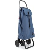 Rolser I-Max MF 4 Wheel Foldable Shopping Trolley - Denim