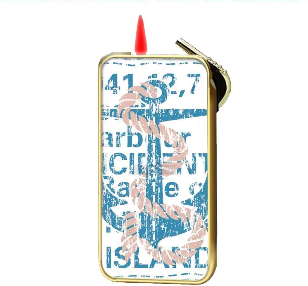 Use for Gas Lighter Metal Protect for Child Have with Anchor