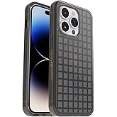 OtterBox iPhone 14 Pro (ONLY) Symmetry Series+ Case - WINDOW PANE (Black) , ultra-sleek, snaps to MagSafe, raised edges prote