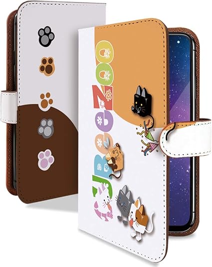 Amazon Co Jp Galaxy Note9 Sc 01l ケース 手帳型 携帯ケース キューブ ネコ 白 動物 アニマル柄 マルチカラー おしゃれ ギャラクシー ノート スマホケース Sc01l キャラ イラスト カメラレンズ全面保護 カード収納付き 全機種対応 T0723 家電 カメラ