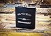 Will You Be My Groomsman Engraved Gift Flask - Asking Groomsmen Gifts- For Men, Black Whiskey Flasks For Proposal – Extra Thick 5mil #304 Stainless Steel, Laser Engraved, Leak Proof Groomsman 602
