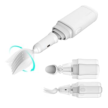 Amazon.com : GYENNO Bravo Twist Parkinson Spoon and Fork for Hand Tremor, Steady Spoon with Self Stabilizing Smart Lift Kit for Parkinsons Patients : Beauty