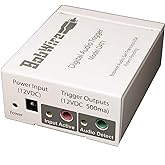 Digital Audio Trigger Device with 12V Outputs - BobWire DAT1 Ads a 12 Volt Trigger Output to TVs, Streamers &amp; DACs, auto Power on amplifiers or TV Lifts. Compatible with Sonos Connect &amp; Echo Link.