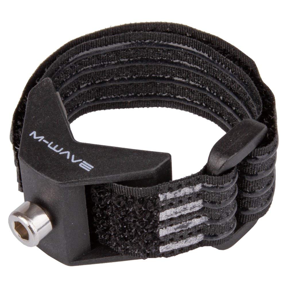 M-Wave Unisex - ADA BC Flex 2 Bottle Holder Adapter Hook & Loop Mount, 2 Pairs, Black