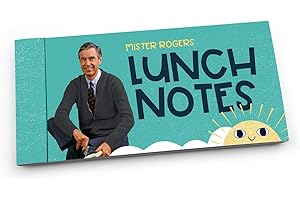 PAPERSALT Mister Rogers Lunch Notes - 20 Tear Out Cards with Inspirational and Kindness Quotes