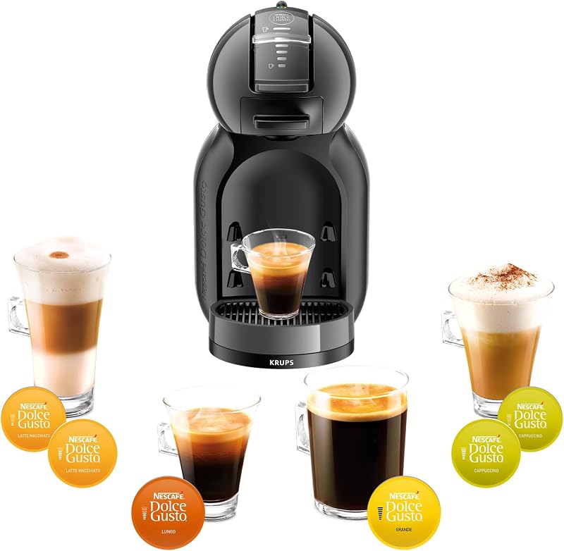 Dolce Gusto Mini Me, Cápsula + Máquina de Café, Preta