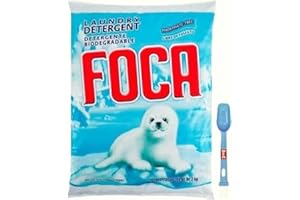VECOSAS Foca Laundry Detergent 4.4 lb Bag - with Spoon., 4.41 Pound (Pack of 1)
