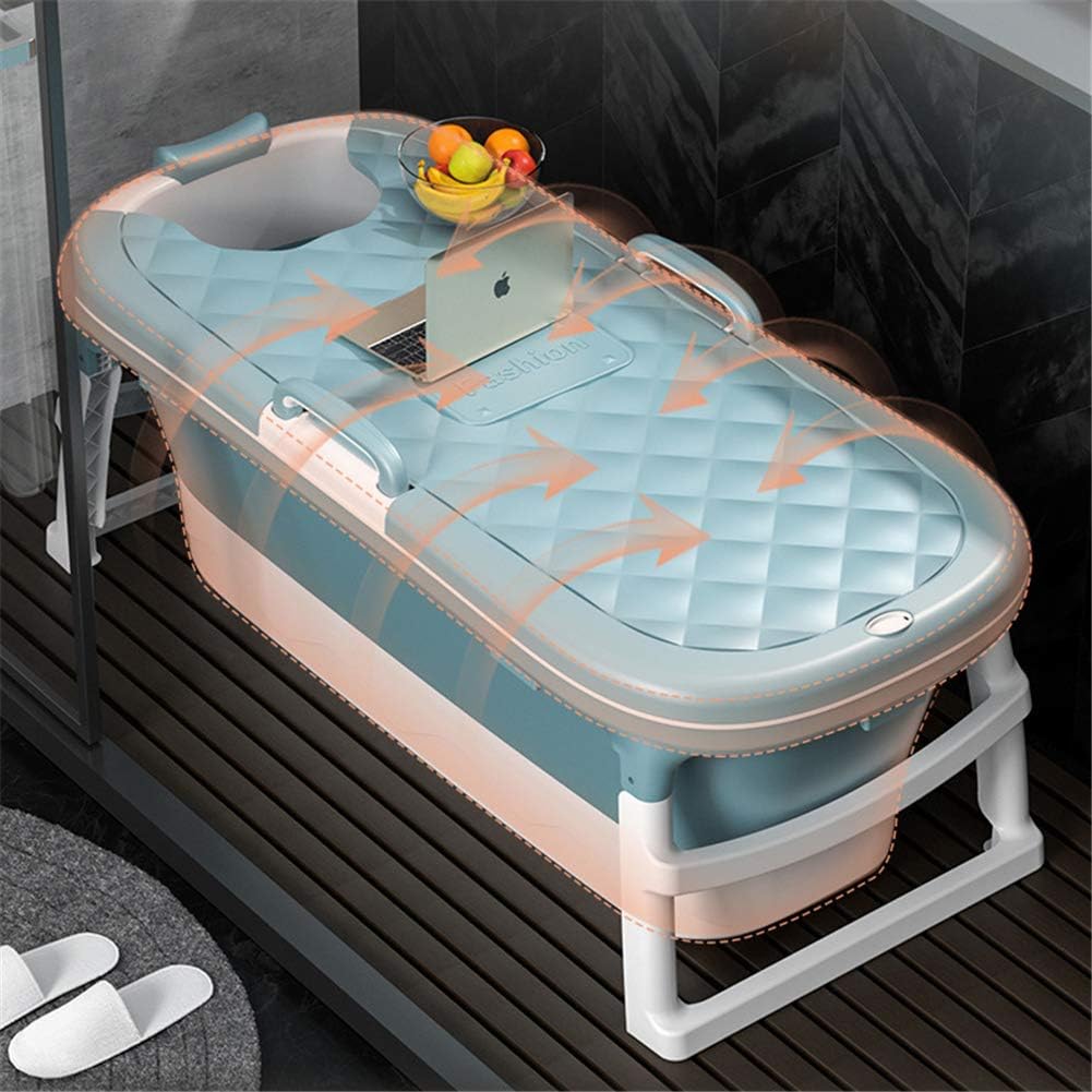 Cuisines Et Salles De Bain Baignoires Kendalfloral Com 138 1cm Yocape Pliable Bain Baignoire Plastique Portable Baignoire Isolation Baril Avec Couvercle Epais Spa Accueil Sauna Douche Seau Pour Enfant Adulte Utilisation