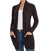 GRACE KARIN Women Lightweight Cardigan Sweaters with Pocket Long Sleeve Shrugs