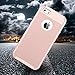 UARMOR Case for Apple iPhone SE / iPhone 5S / iPhone 5, Slim Fit Protection Hybrid Case Shockproof Hard Rugged Protective Back Rubber Cover with Dual Layer Impact Protection, Rose Gold