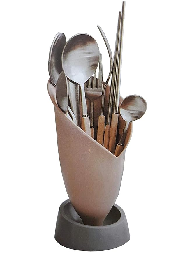 Buy ATOOZED Plastic Spoon, Fork, Chopstick Holder Decorative Cutlery
