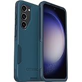 OtterBox Galaxy S23 Commuter Series Case - Dont BE Blue (Blue), Slim & Tough, Pocket-Friendly, with Port Protection