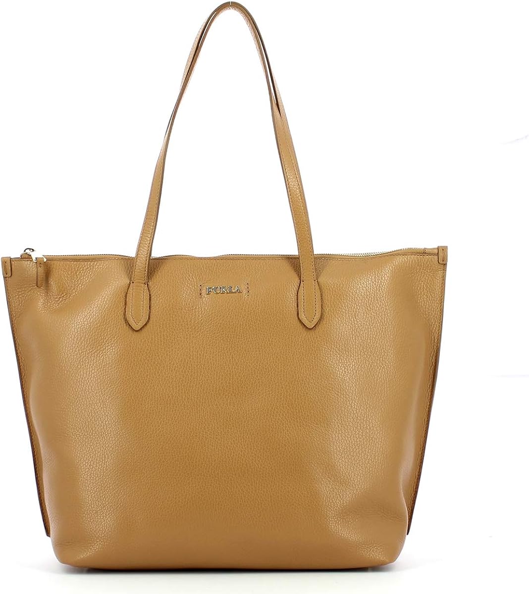 furla leather tote bag