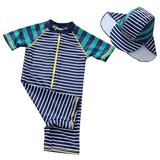 baby swimwear with hat