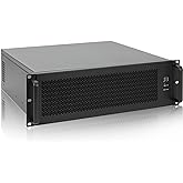 RackChoice 3U rackmount Server Chassis Support Liquid Cooling Compatibility up to Elevated 360mm Radiator Support SFX PSU/ATX
