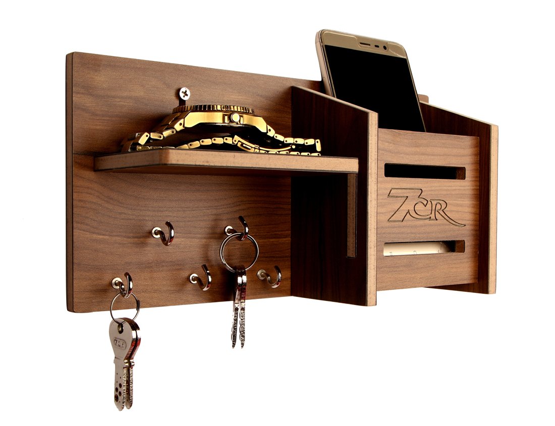 51 Unique Gift Ideas- Best Diwali Gifts- Exclusive Collection 32 Wooden Key Holder- Very Useful Gift Item