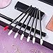 eBoot 500 Pack Lipstick Applicators Disposable Lip Brushes Makeup Brush Lipstick Gloss Wands Applicator, Black