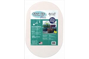 Bosal Dbl Side Oval 2pc Craf-Tex Fusible Double Sd Plus Lg