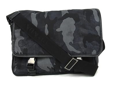 レザー バッグ ショルダー ブラック ナイロン プラダ 【中古】 PRADA