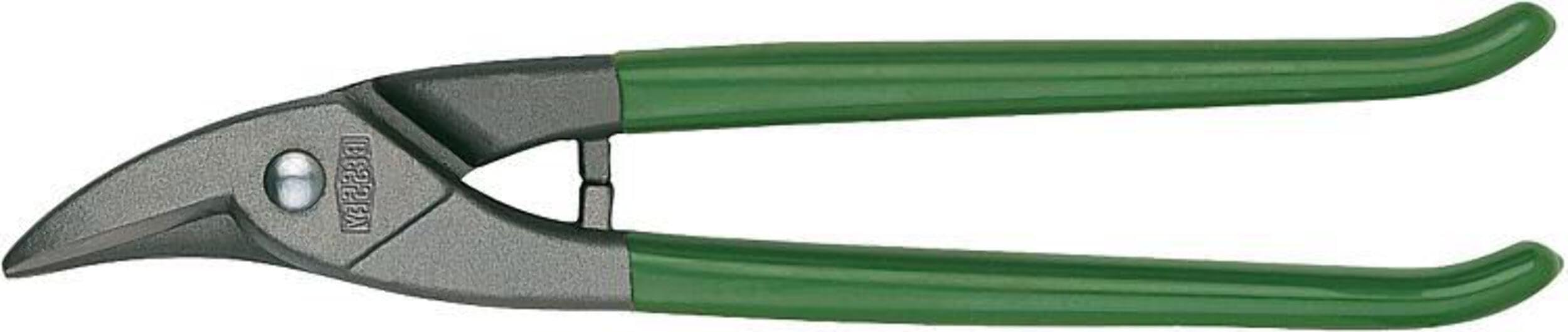 Bessey D114-250L Left Cutting Shape Cutting Punch Snips, Blue/Grey