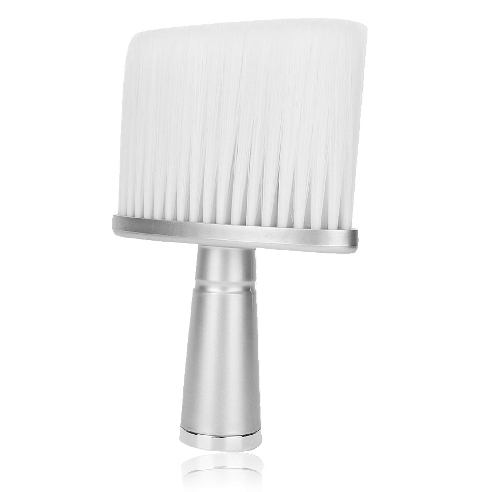Neck Brush, Barber Neck Duster Brush, Soft Smooth Brush Head, Versatile Hairdressing Sweeping Brush with Ergonomic Handle, for Hair, Barber Brush, Beard (2#)