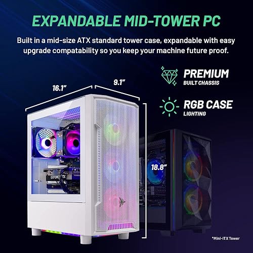 Skytech Gaming Skytech Archangel Gaming PC Desktop – Intel Core i5