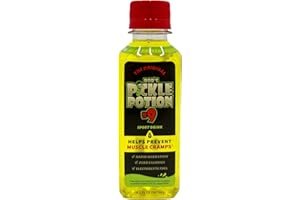 BOBS PICKLE POPS Bob's Pickle Potion #9 - Electrolyte Pickle Shot - Rehydration & Cramp Relief - Sports Drink Shot Zero Caffeine & Gluten-Free, 6.3 Oz. (Pack of 1, Dill)