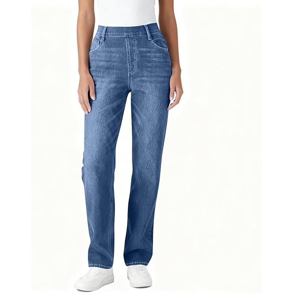 Low Rise Jeans voor dames Low Rise Baggy Jeans - Perfecte All-Match Stijl met Uniek Pocket Design, Blauw, S
