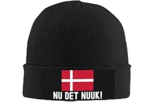Nu det Nuuk! Now's Enough! Greenland Flag Winter Warm Hat Knitted Beanie