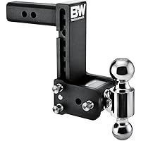 B&W TS10040B Tow and Stow Magnum Receiver Hitch Ball Mount