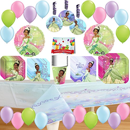 Princess & The Frog Deluxe Party Supplies Bundle