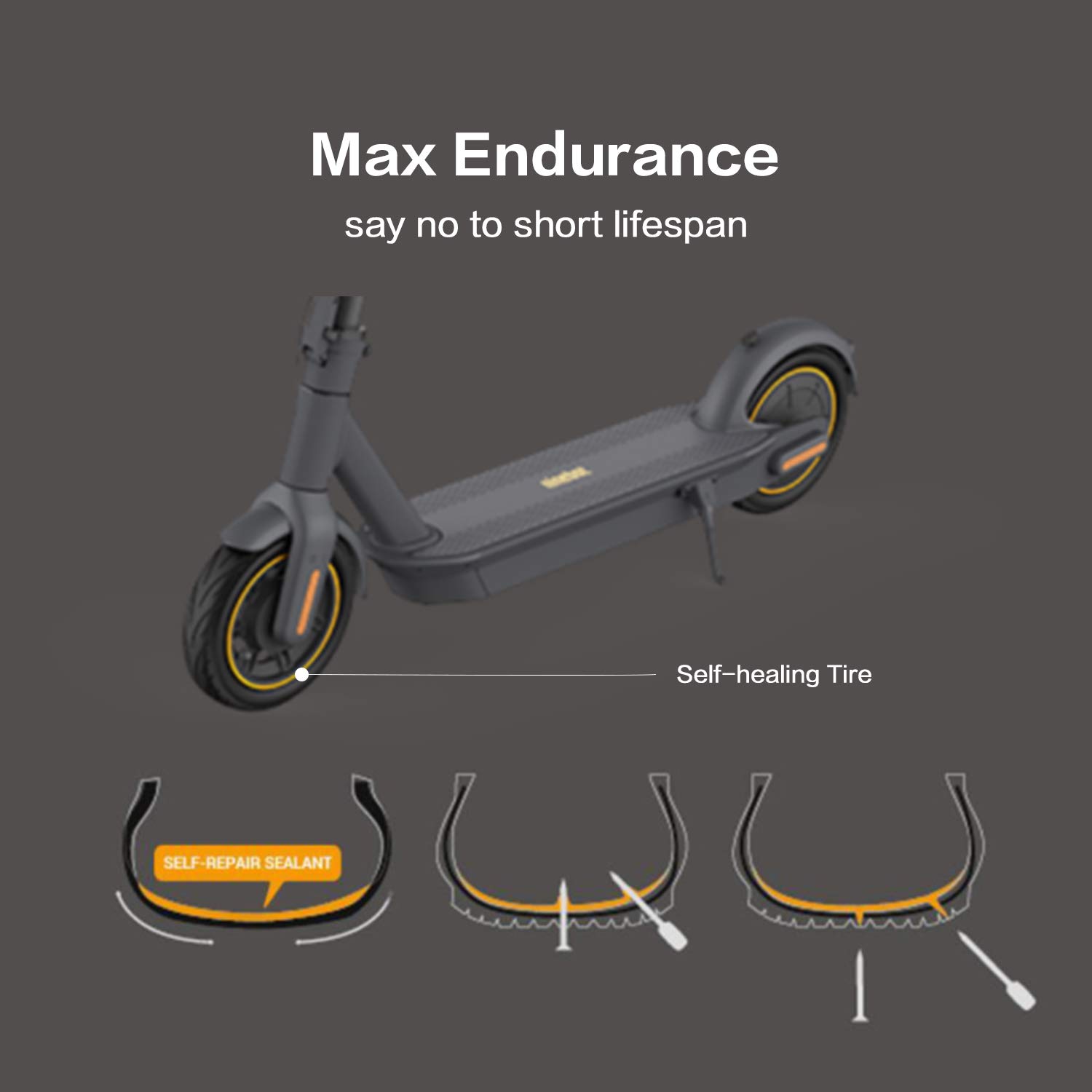 Segway Ninebot MAX Electric Kick Scooter, Up to 40.4 Miles Longrange