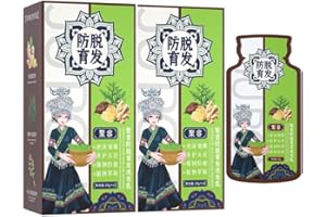 JISKG Ginger Plant Extract Anti-Hair Loss Hair Shampoo for Hair Growth, 2 Boxes (400g) , Oil Control Hair Care for Women and Men