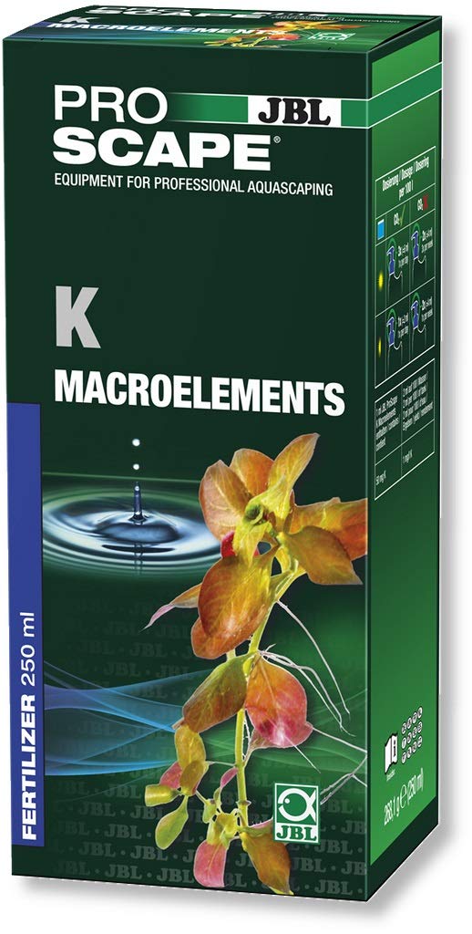 JBL ProScape K Macroelements 250 ml, Potassium plant fertiliser for aquascaping