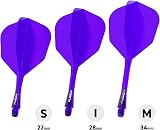 Winmau Fusion Integrated Flight and Shaft System No.6 Purple Short view 5