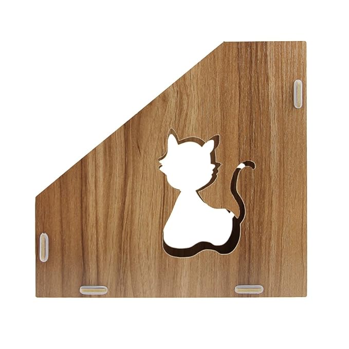 Liying Neu Stehsammler Zeitschriftensammler Stehordner Archivsammler Holz Braun