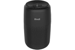 LEVOIT Air Purifiers for Bedroom Home, AHAM VERIFIDE, 3-in-1 Filter with Fragrance Sponge for Better Sleep, Filters Smoke, Allergies, Pet Dander, Odor, Dust, Office, Portable, Core Mini-P, Black