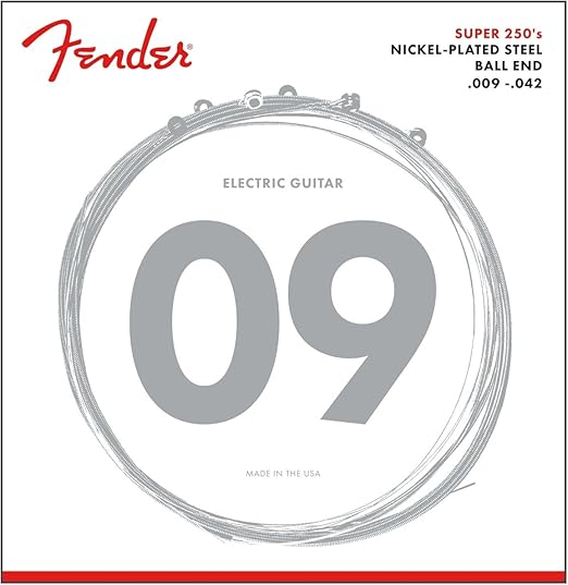 Fender 250 9 42 Electric Guitar Strings Amazon.co.uk Musical Instruments
