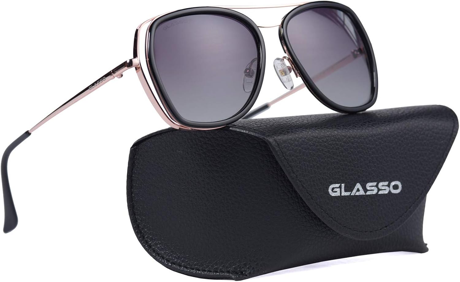 Glasso Fashion Polarized Sunglasses for Women Vintage
