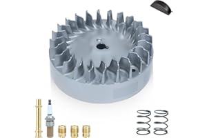 LDNMILES Aluminum Flywheel 10krpm for Predator 212cc 224cc 196cc,Compatible with Coleman CT200U,BT200X,GX160,GX200,only Hemi Engine,Mini Bike Go Kart Performance Parts​