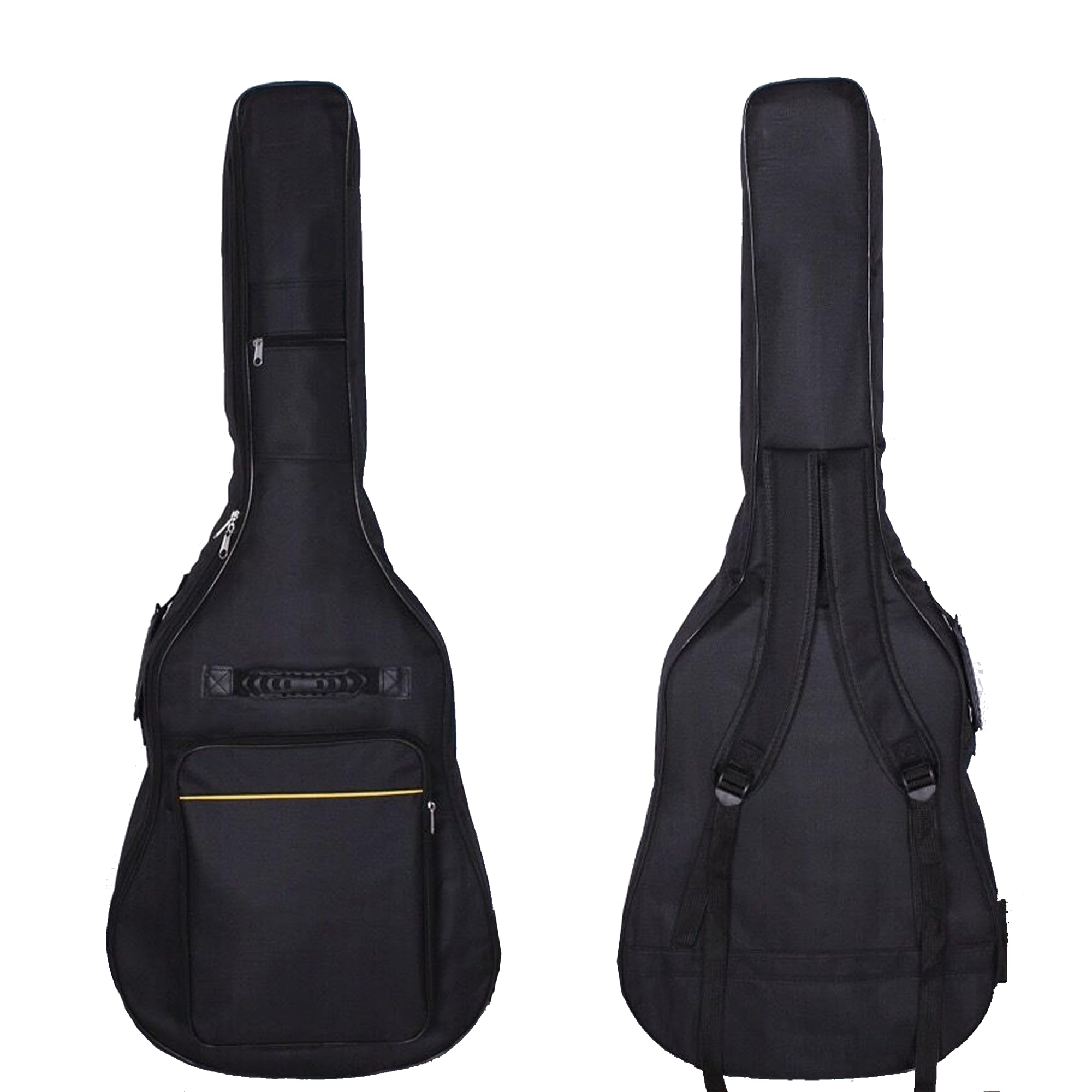 JIAMIAN Classic Guitar Bag, Oxford Cloth, Waterproof, 106 cm x 41 cm x 5 mm, Black