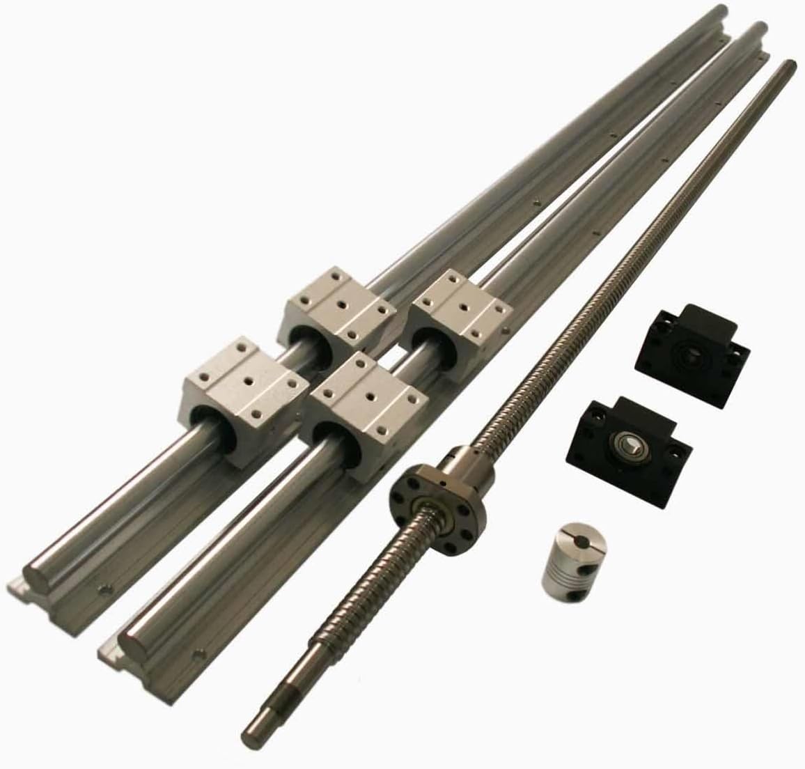 Joomen CNC SBR16 support rail RM1605 ballscrew 1100mm Linear Motion Kit
