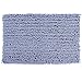 NORCHO Bath Mat Soft Chenille Rug Water Absorbent with Non-Slip Back for Bathroom 20 x 31 inch Blue