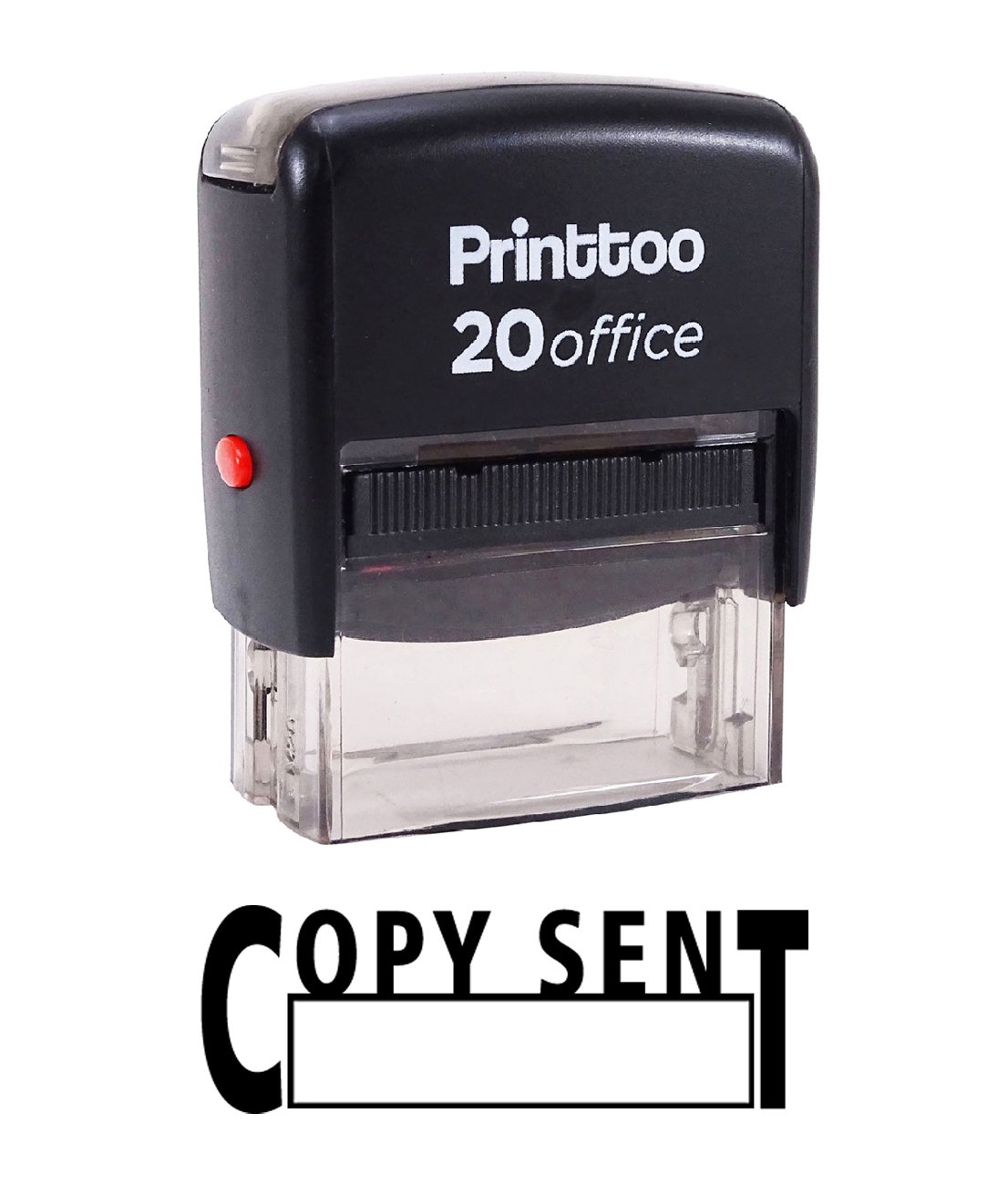 Printtoo Copy Sent Self Inking Rubber Stamp Office Stationary Custom Stamp-Black