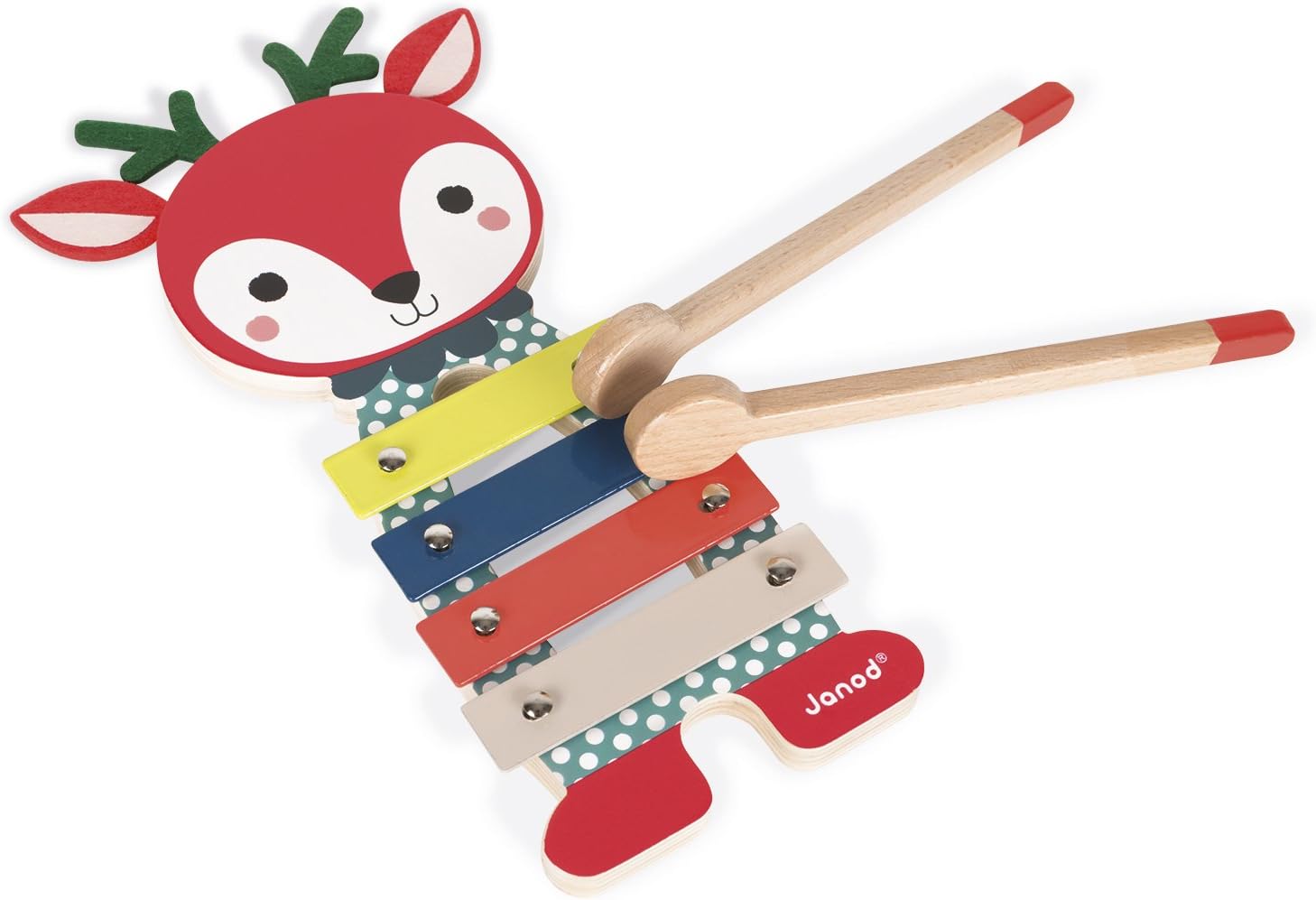 Janod Xylophone Baby Forest Cerf J Amazon Fr Jeux Et Jouets