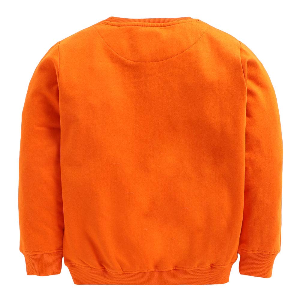 Orange color sweatshirt Clearance