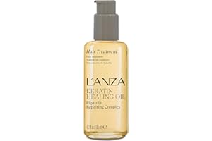 L'ANZA Keratin Healing Hair Oil Treatment, Keratin Infused Treatment, Hair Oil For Damaged Locks, Cruelty Free Healing Ingredients Repairs, Strengthens with UV Protection, New Bottle