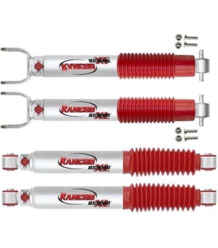 Amazon.com: Rancho RS9000XL Adj Shock Rear Pair fits 2005-2012