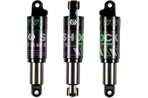 Chooee Mountain Bike Rear Shock absorber 120mm/125mm/150mm/165mm/185mm/190mm/200mm Bicycle Rear Suspension Shock Absorber 185mmx750lbs